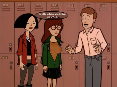 Rule 34 4nax Accurate Art Style Daria Daria Morgendorffer Flashing Breasts Jane Lane Mr O