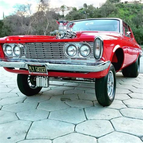 1963 Plymouth Gasser Show Car Rare Pro Street Hot Rod Racemopar Drag For Sale