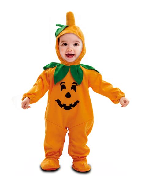 Costume tuta zucca bebè Vegaoo