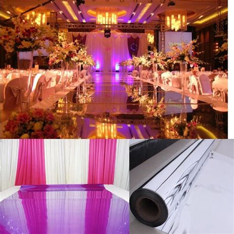 Wedding Mirror Carpet T Stage Carpet Runner Events Party Banquet Silver