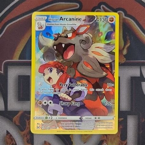 Pokémon TCG Hisuian Arcanine Lost Origin Trainer Gallery TG08 TG30 Holo