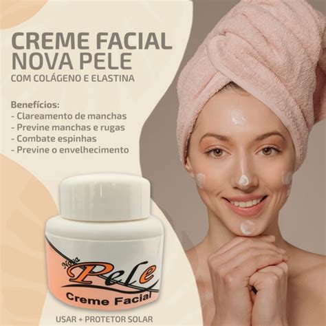 Creme Nova Pele Clareador Facial Manchas Melasma Oferta