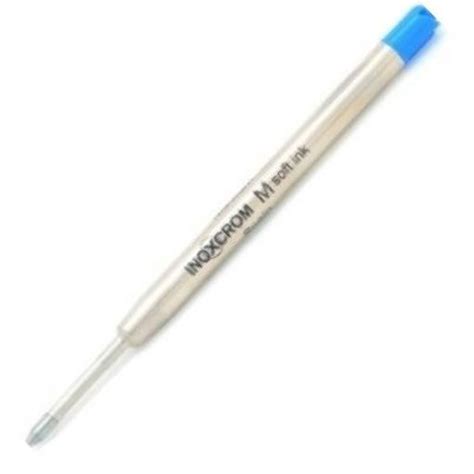 C 25 Recambio Metalico Boligrafo Inoxcrom In In Azul 1mm Con Ofertas En