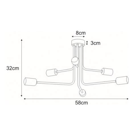 Czarna Lampa Sufitowa W Stylu Loftowym S143 Binta Edinos Pl