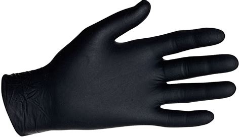 89237 Imperial® Nitrile Disposable Glove L 9 12 6 Mil Black