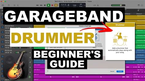 Garageband Drummer Complete Beginners Guide Youtube