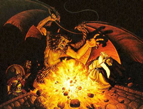 The Hildebrandt Brothers Balrog Tolkien Tolkien Art