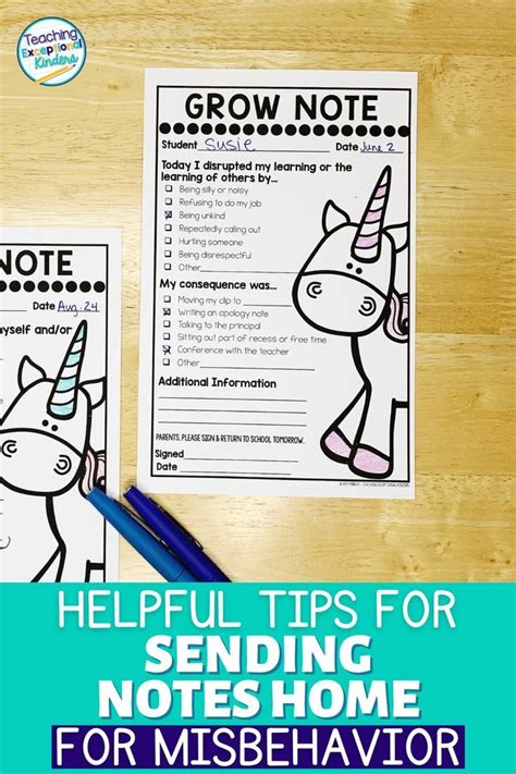 Sending Notes Home Tips For Effective Communication