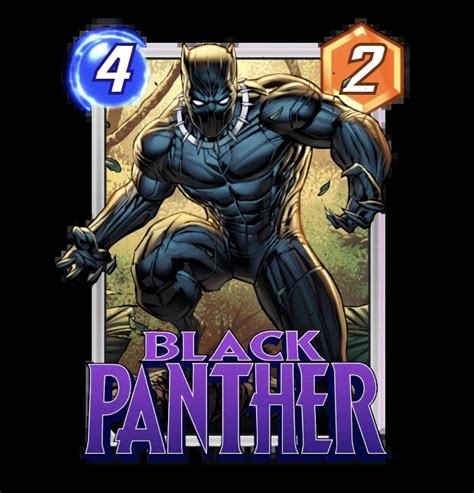 Black Panther - Marvel Snap Card Database