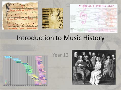 Introduction to Music History - Powerpoint | Teaching Resources