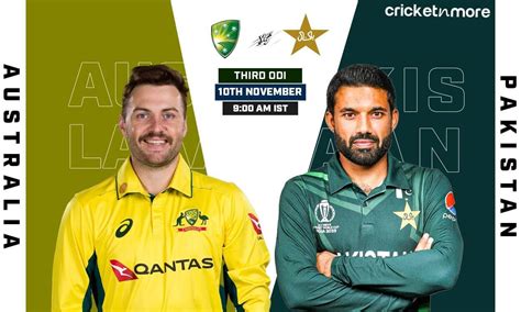 Aus Vs Pak Dream Prediction Rd Odi Pakistan Tour Of Australia Odi