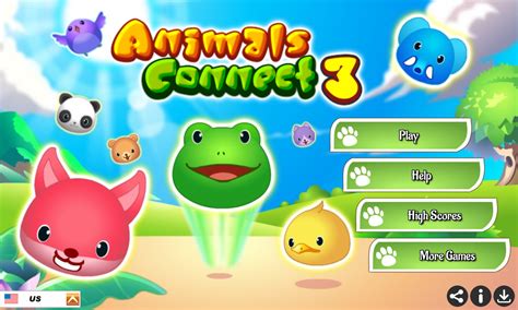 🕹️ Play Animals Connect 3 Game Free Online Animal Tile Mahjong Connect