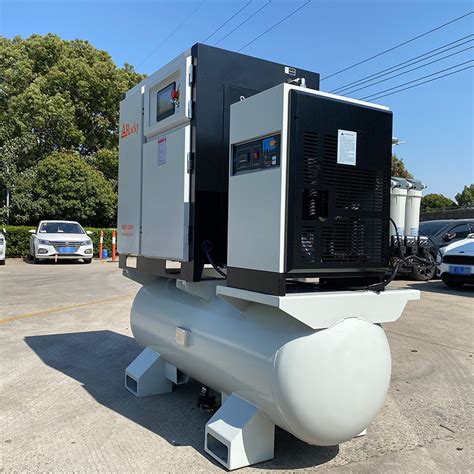 15kw Integrated Variable Speed Screw Air Compressor 20HP With Air Dryer