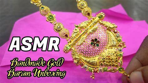 Gold Haram Necklace Unboxing Review Youtube