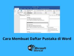 Cara Membuat Per Di Word Mudah Dan Cepat