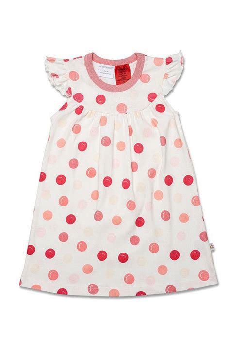 Marquise Girls Dotted Nightie Pink Canterbury Kids