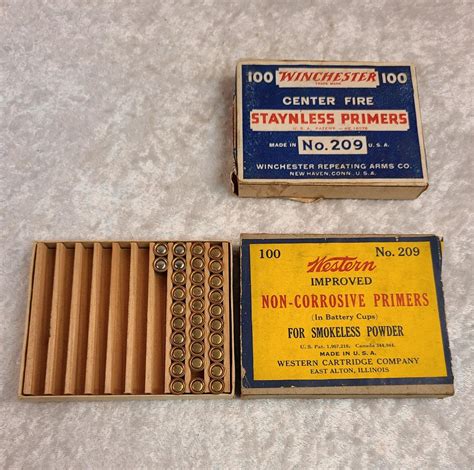 Lot Vintage Winchester Western No Center Fire Primers