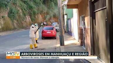 MG Inter TV 1ª Edição Vales MG Aumento no número de casos de dengue