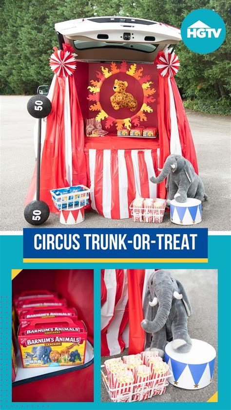 Circus Trunk-or-Treat Idea | Trunk or treat, Creative halloween diy, Easy diy halloween