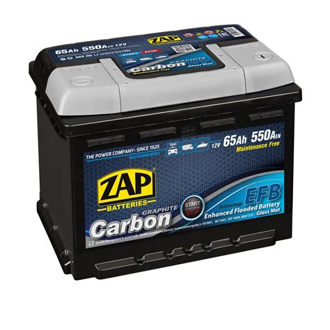 Baterie Auto Zap Carbon Efb Start And Stop 65ah Emag Ro