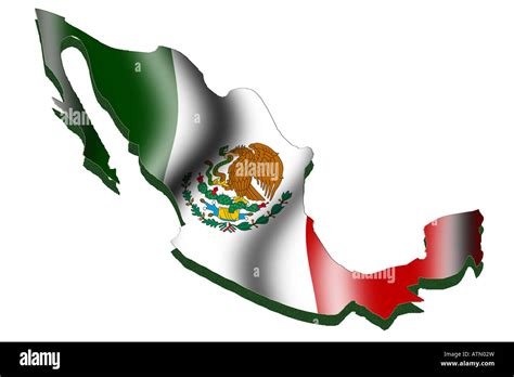 Mexico Flag Outline