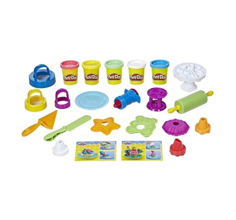 Shop Play Doh Kitchen Creations Frost N Fun Cakes Clay And Dough For