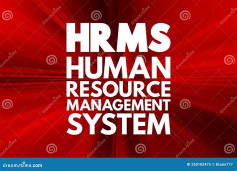 Hrms Sistema De Gerenciamento De Recursos Humanos Conjunto De