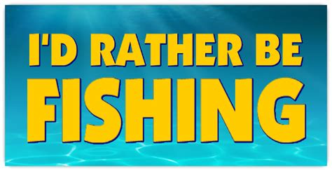 Id Rather Be Fishing License Plate 101 Novelty License Plates