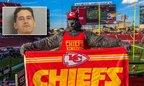 Chiefs Superfan Charged With Robbing A Bank Is Now On The Run Outkick