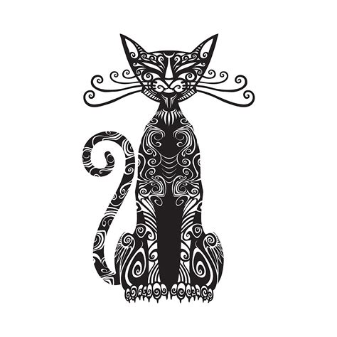 Tribal Cat Tattoo – Chloe Cole Pet Couture