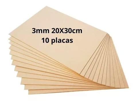 Placa Chapa Mdf Cru X Cm A Mm Und Porta Copo