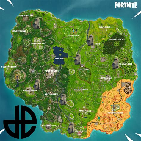 All Stone Head Locations for the “Visit Different Stone Heads” Fortnite ...