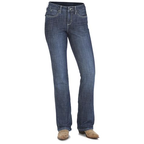 Wrangler Women's Aura Instantly Slimming Jeans, MS Wash - 670769, Jeans ...