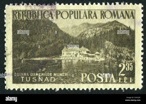 Romania Circa Stamp Printed By Romania Shows Tusnad Circa