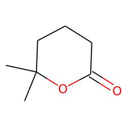 2H Pyran 2 One Tetrahydro 6 6 Dimethyl CAS 2610 95 9 Chemical