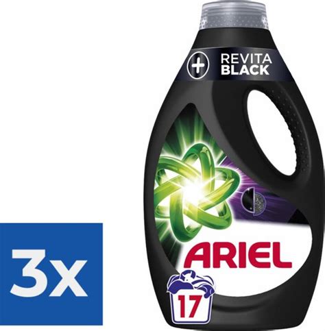 Ariel Vloeibaar Wasmiddel Revita Black 765 Ml 17 Wasbeurten