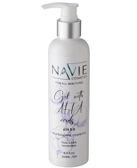Navie Гель для умывания с АХА кислотами Renewal skin AHA acids gel ...