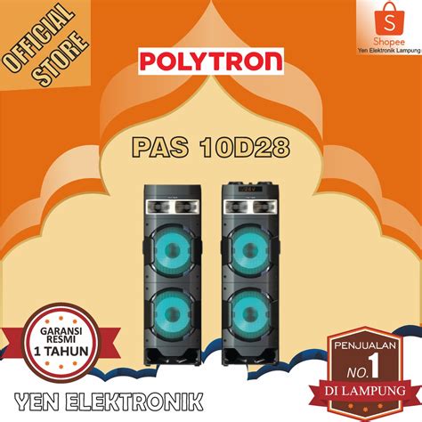 Jual Speaker Polytron Pas D Speaker Aktif Bluetooth Pas D