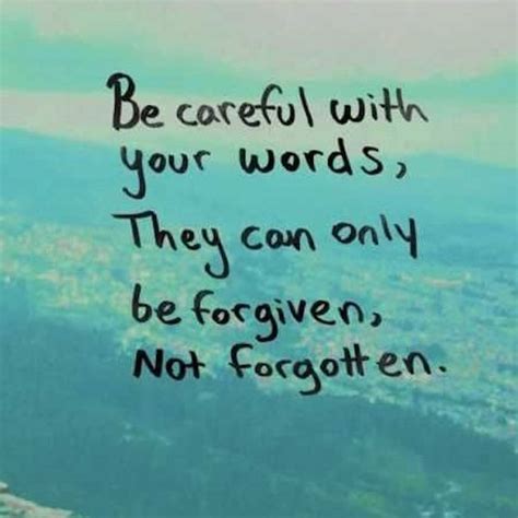 Be Careful With Your Words... - Life-Quotes.Pictures