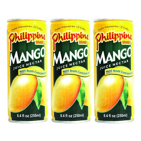 Philippine Brand Mango Juice 250ml Jessicas Filipino Foods