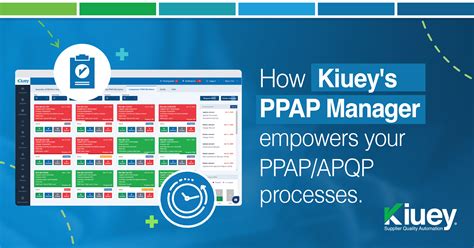 How Kiuey S Ppap Manager Empowers Your Ppap Processes