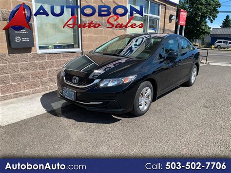 Used Honda Civic Sdn Dr Auto Lx For Sale In Portland Or