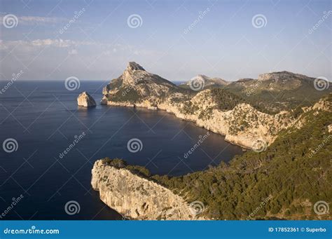 Sunset in Cap Formentor, Majorca Stock Image - Image of island, cape: 17852361