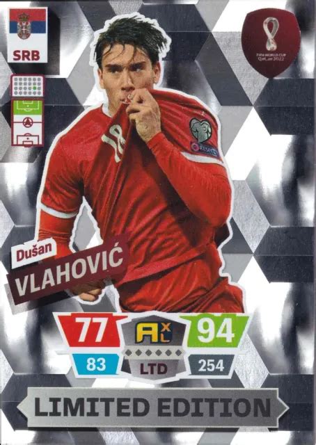 PANINI FIFA WORLD Cup Qatar 2022 Adrenalyn XL card 243 Hero Dušan