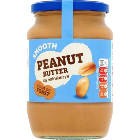 Sainsbury S Peanut Butter Smooth 700g Compare Prices Where To Buy