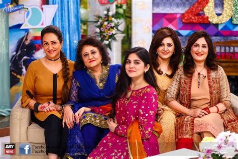 Bushra Ansari And Sisters In Sanam Balochs The Morning Show Stylepk