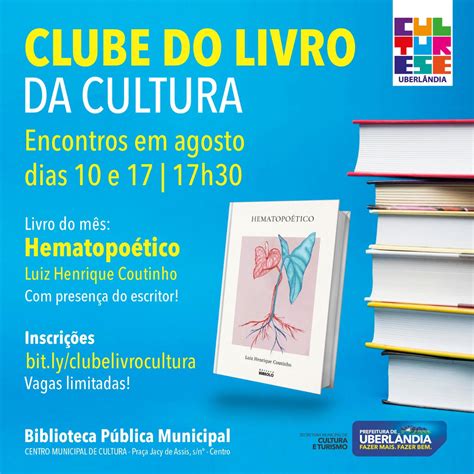 Clube Do Livro Promove Leitura E Debate De Obras Entre Leitores E