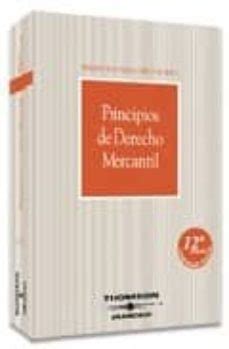 PRINCIPIOS DE DERECHO MERCANTIL 12ª ED FERNANDO SANCHEZ CALERO