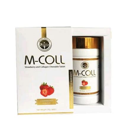 Jual M Coll Collagen Candy 1 Box Isi 60 Butir Mc Collagen Natural