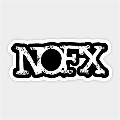 nofx logo vintage - Nofx - Sticker | TeePublic